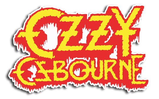 Discover Ozzy Osbourne Logo Sticker | Vinyl Decal 10 Sizes!!!