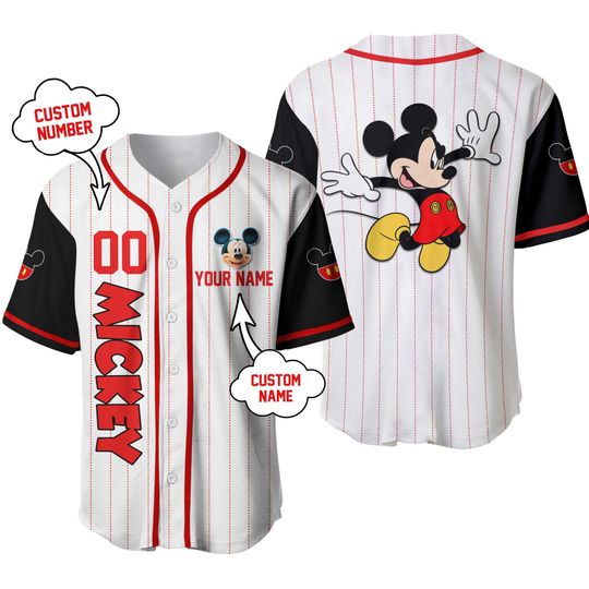 Discover Customized  Striped Baseball Jersey