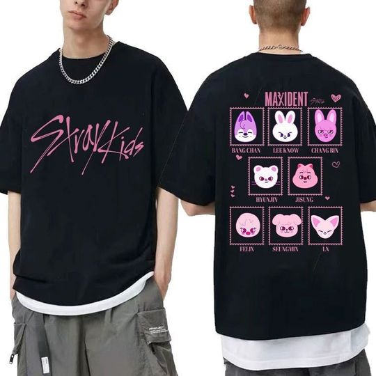 Discover 2 Sides Stray Kids Maxident Shirt, Maxident Album Shirt
