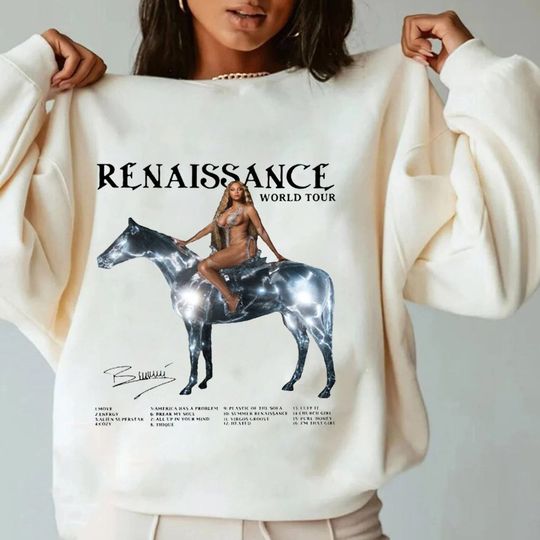 Discover Beyonce Renaissance World Tour Vintage Sweater