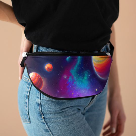 Discover Space Rainbow Fanny Pack