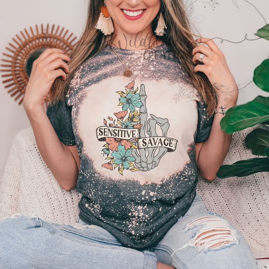 Discover Sensitive Savage Shirt, Sensitive Savage