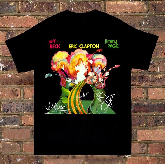 Discover Jeff Beck and Friends Shirt, R.I.P Jeff Beck 1944-2023 Memories Shirt