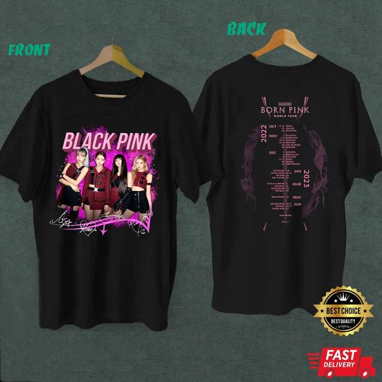 Discover Born Pink 2022-2023 Tour T-Shirt