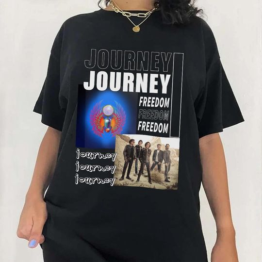 Discover 2023 Journey World Tour Shirt, Journey Freedom Tour 2023