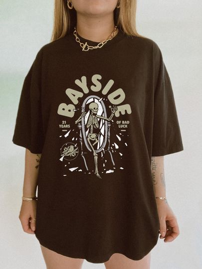 Discover Bayside 2023 Tour Shirt, Just Like Home Tour T Shirt