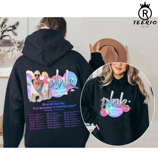 Discover P!nk Summer Carnival Tour 2023 Shirt, Summer Carnival Tour Hoodie