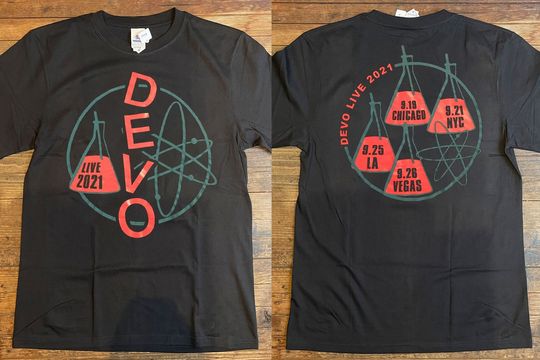 Discover DEVO Live And Tell Tour 2021 T-Shirt