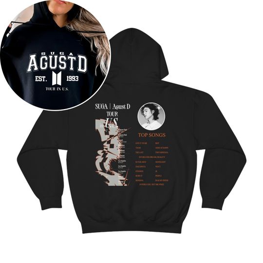 Discover SUGA Agust D Tour Hoodie