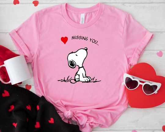 Discover Snoopy Valentine's Day Heart Sweatshirt