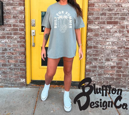 Discover T-Shirt, Beach T-Shirt, Built For Summer, Distressed T-Shirt