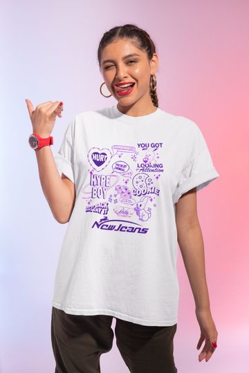 Discover Vintage 2023 NEWJEANS Album Shirt, Newjeans Ditto Shirt