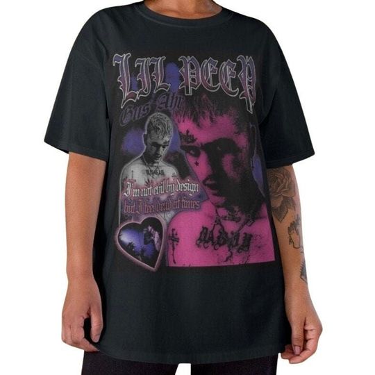 Discover Lil Peep T-shirt, Vintage Lil Peep T-Shirt