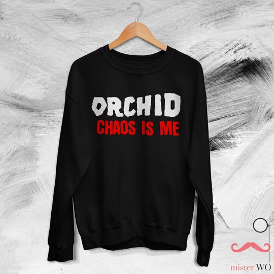 Discover Orchid Band Chaos Is Me Sweatshirt - Orchid