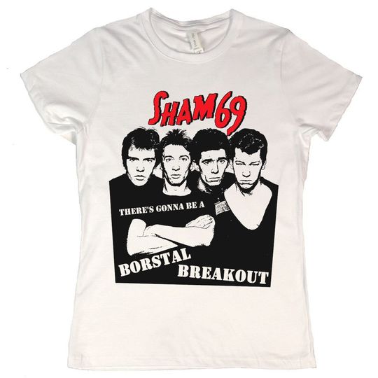 Discover Sham 69 Borstal Breakout Womens T-Shirt