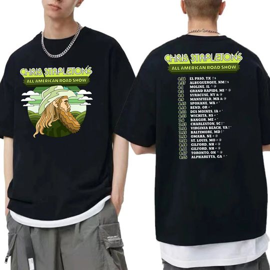 Discover Chris Stapleton All American Road Show 2023 Shirt, Chris Stapleton Fan Shirt