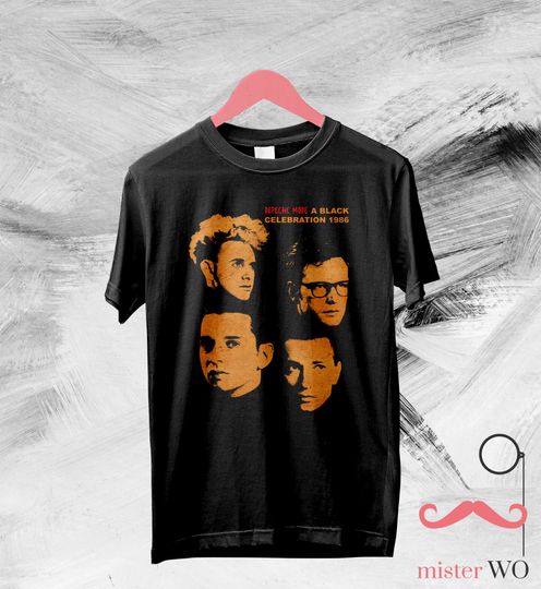Discover Depeche Mode A Black Celebration 1986 T-Shirt