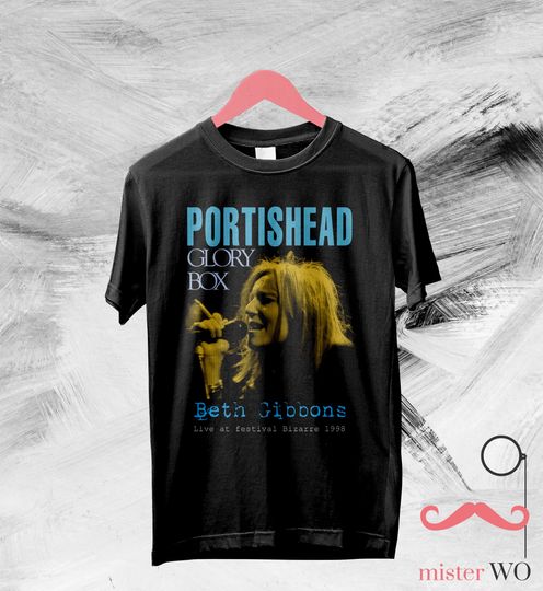 Discover Portishead Glory Box Vintage 90's T-Shirt - Portishead Shirt, Vintage Rock Shirt