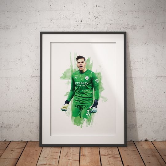 Discover Ederson - Football Poster - Football Print