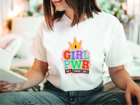 Discover Girl Power Shirt, GRL PWR Shirt Feminist Shirt