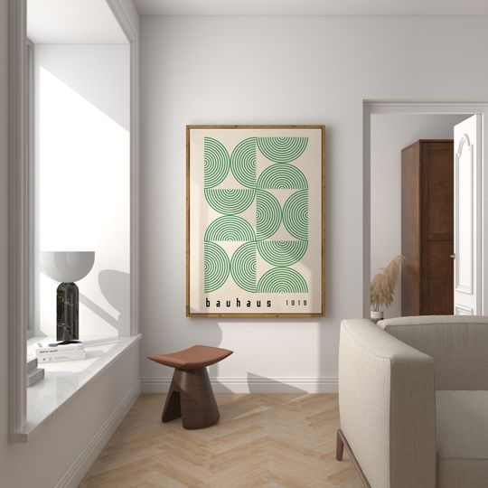 Discover Bauhaus Printable Wall Art Poster