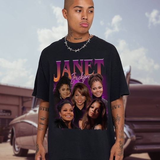 Discover Janet Jackson Shirt Vintage Janet Jackson Shirt