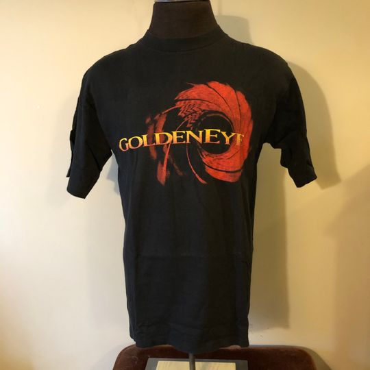Discover Vintage Goldeneye 007 movie promo shirt