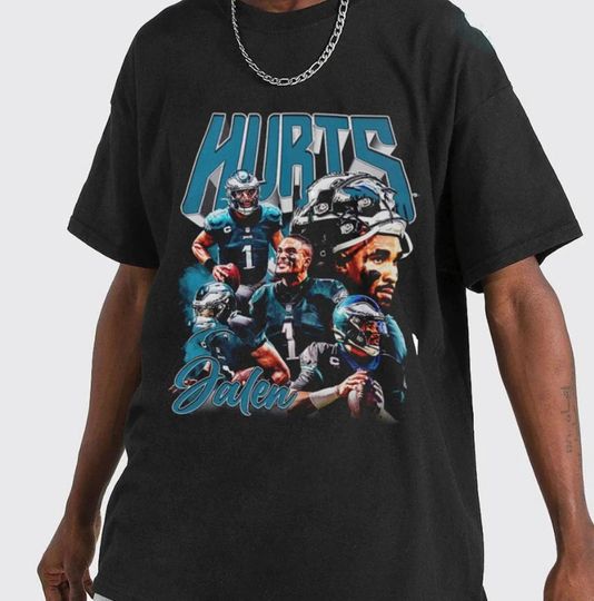 Discover Jalen Hurts Vintage 90s, Jalen Hurts T-shirt