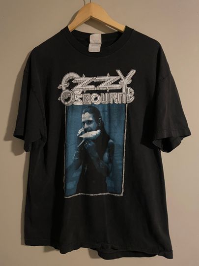 Discover Vintage Ozzy Osbourne Shirt 1992 Tour Last Bloody Shows Band Tee Grail