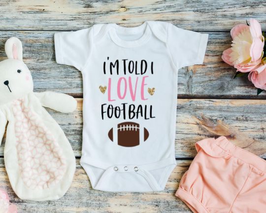 Discover Baby Girl Football Outfit