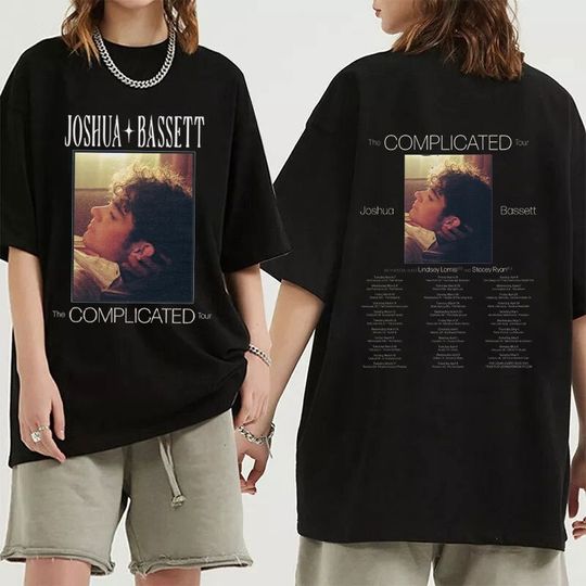 Discover Joshua Bassett 2023 Tour Shirt, The Complicated Tour Shirt 2023, Joshua Bassett Fan Shirt