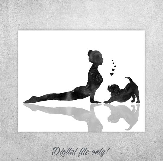Discover Yoga Wall Decor Poster