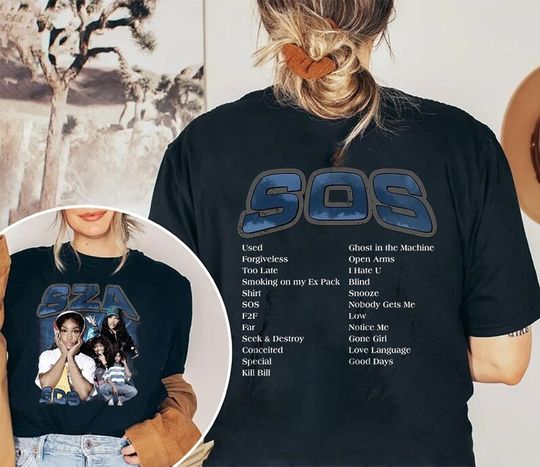 Discover Vintage SZA New Album Shirt - SOS Design