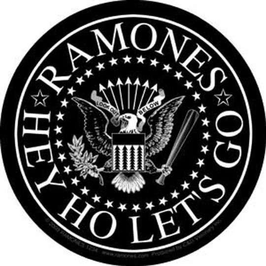 Discover Ramones "Black Eagle" Vinyl Sticker | Officially Licensed | High Quality