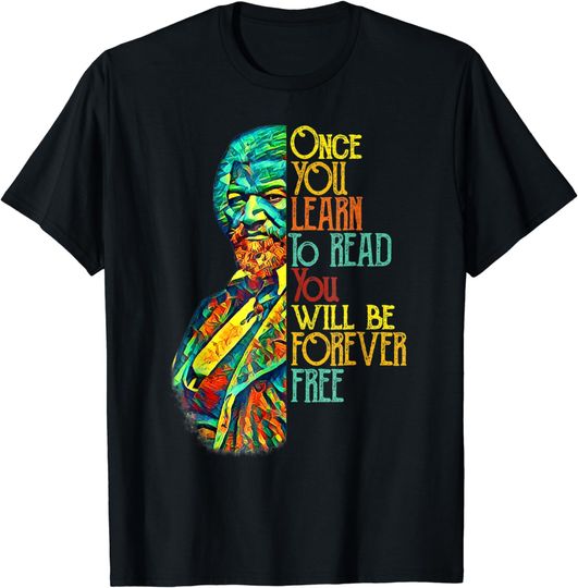 Discover Frederick Douglass Black Leader Quote Black History Month T-Shirt