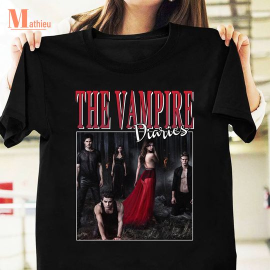 Discover The Vampire Diaries TV Series Fan T-Shirt