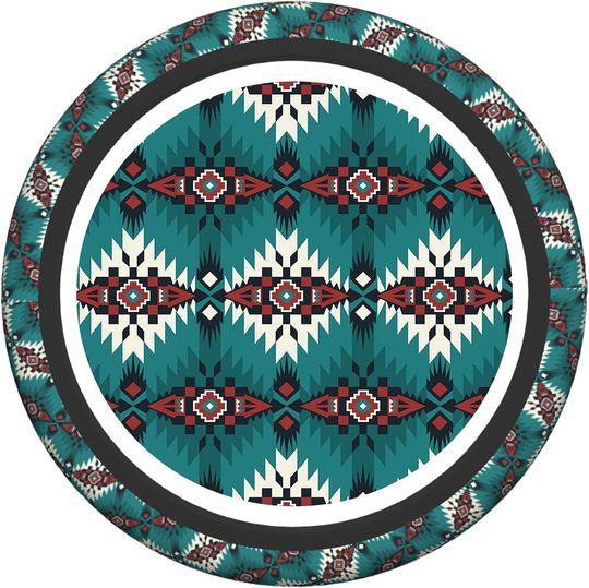 Discover Western Native Steering Wheel Cover