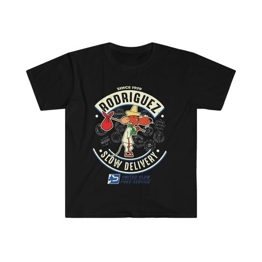 Discover Slowpoke Rodriguez Postal Service Softstyle T-Shirt