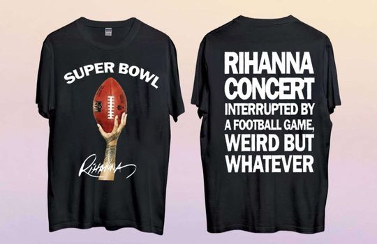Discover Rihanna SuperB Double-sided TShirt