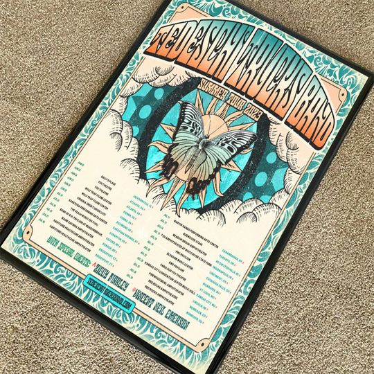 Discover Vintage Tedeschi Trucks Band Add 2023 Tour Dates Poster