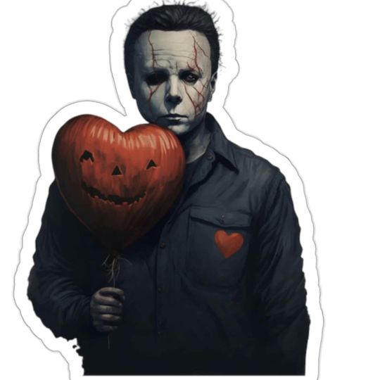 Discover Horror Valentine, Michael Myers, Gift for Sticking, Horror Sticker