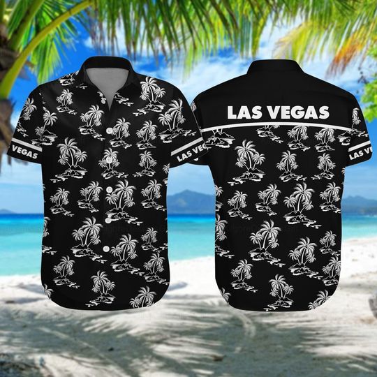 Discover Las Vegas Hawaiian Shirt, Las Vegas Football Shirt, Button Up Shirt