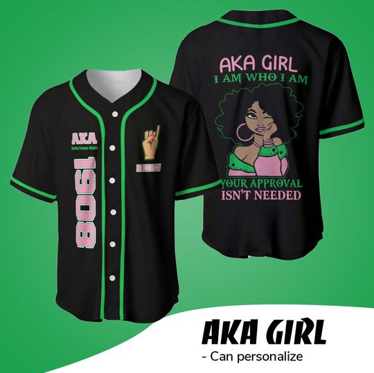Discover Aka Girl jersey shirt - Jersey baseball