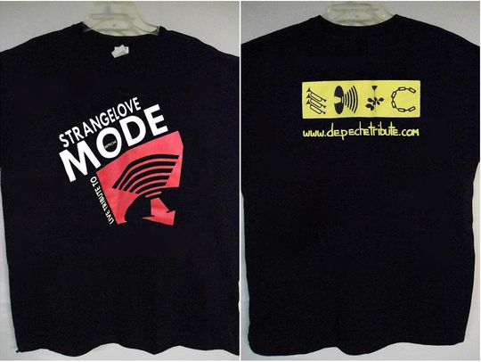 Discover Depeche Mode Strangelove Tribute Band T-shirt, Depeche Mode T-Shirt