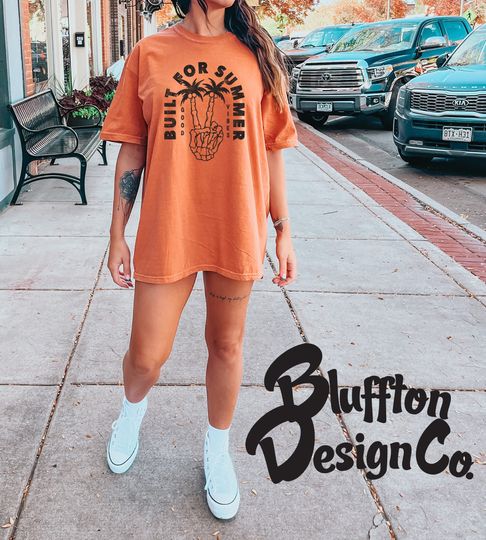 Discover T-Shirt, Beach T-Shirt, Built For Summer, Distressed T-Shirt