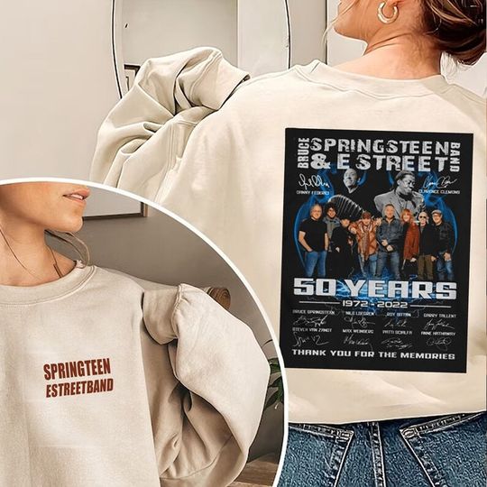 Discover Bruce Springsteen 2023 Tour Hoodie, Rock Tour 2023 Sweatshirt