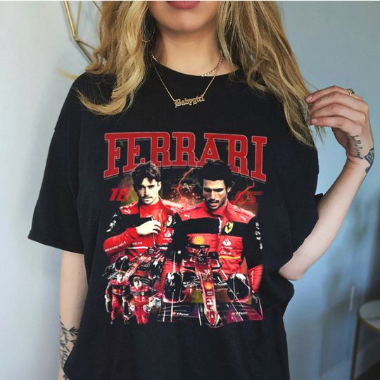 Discover Charles Leclerc Carlos Sainz Shir