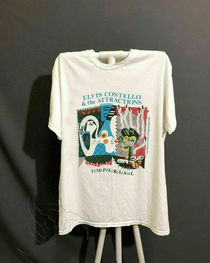 Discover Elvis Costello  Tour concert 1982 T-Shirt