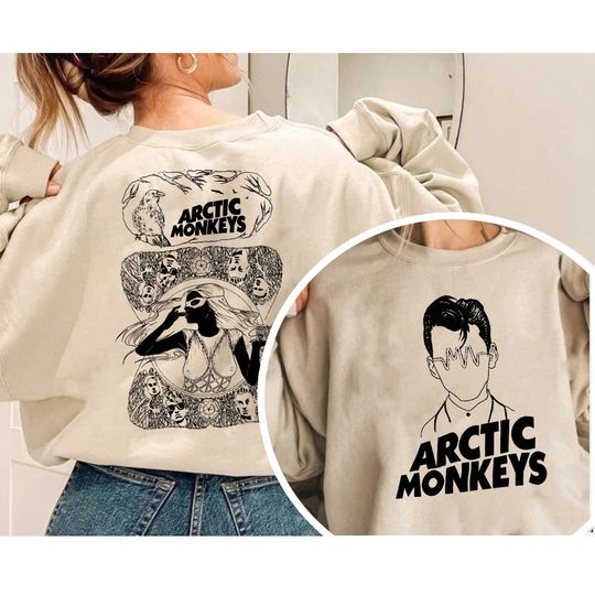 Discover Arctic Monkeys Tracklist Sweatshirt