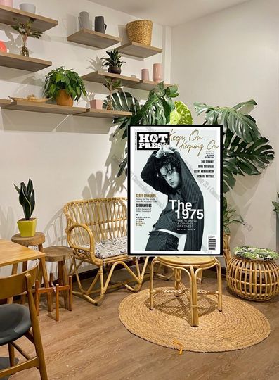 Discover Matty Healy Poster - The 1975- Hot Press Magazine